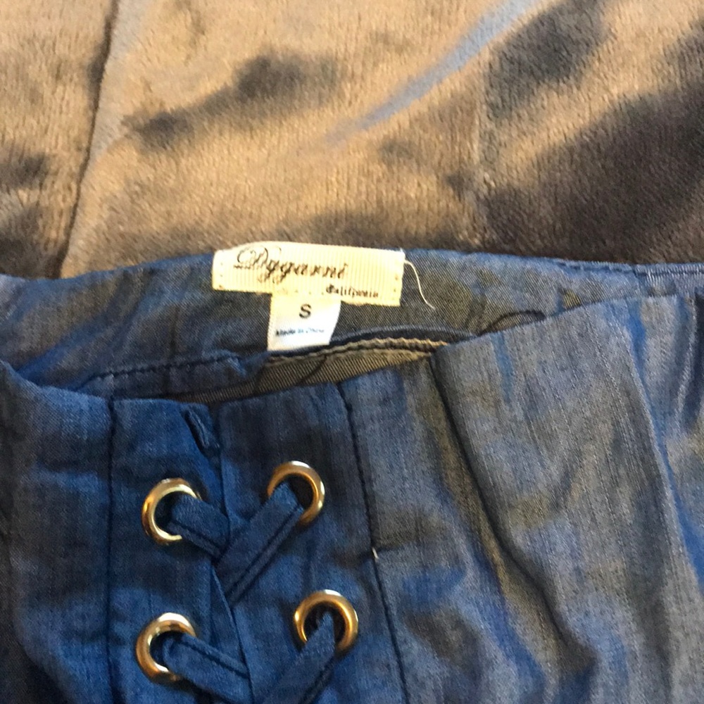Denim Maxi Skirt - Picture 3 of 4